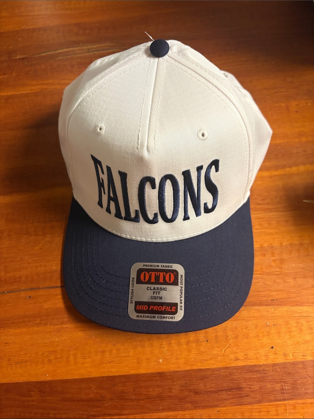 OTTO Falcons Two-Tone Cap - White & Navy
